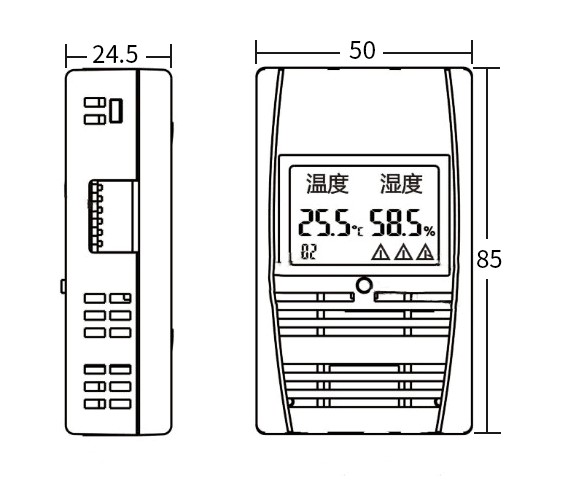 SPD-HT485_D機(jī)架溫濕度傳感器，機(jī)架溫濕度傳感器