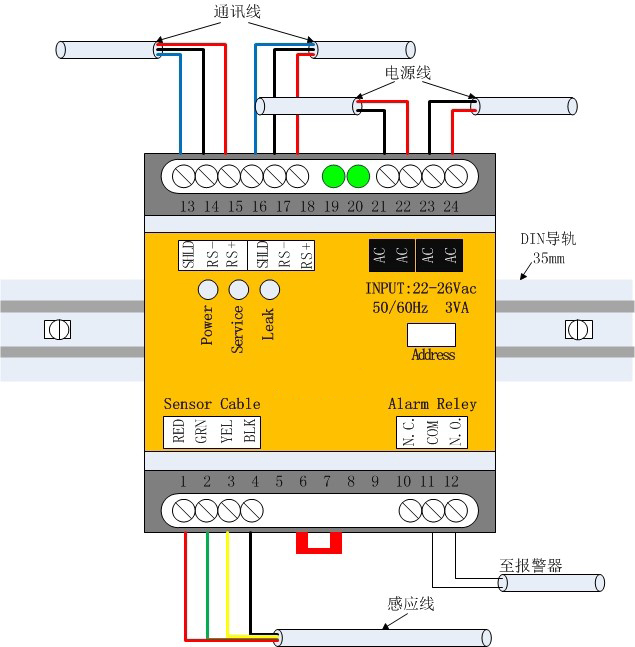 SPD-PC3A帶顯示測(cè)漏傳感器,帶顯示測(cè)漏傳感器